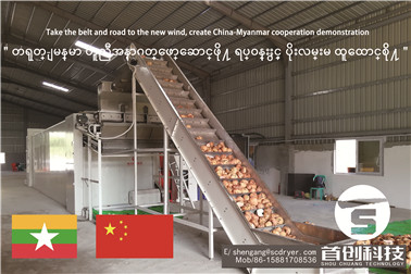 魔芋切片烘干一體機 魔芋切片烘干一體機